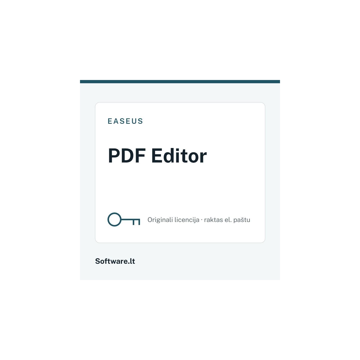 EaseUS PDF Editor – 1 datoram, Beztermiņa licence