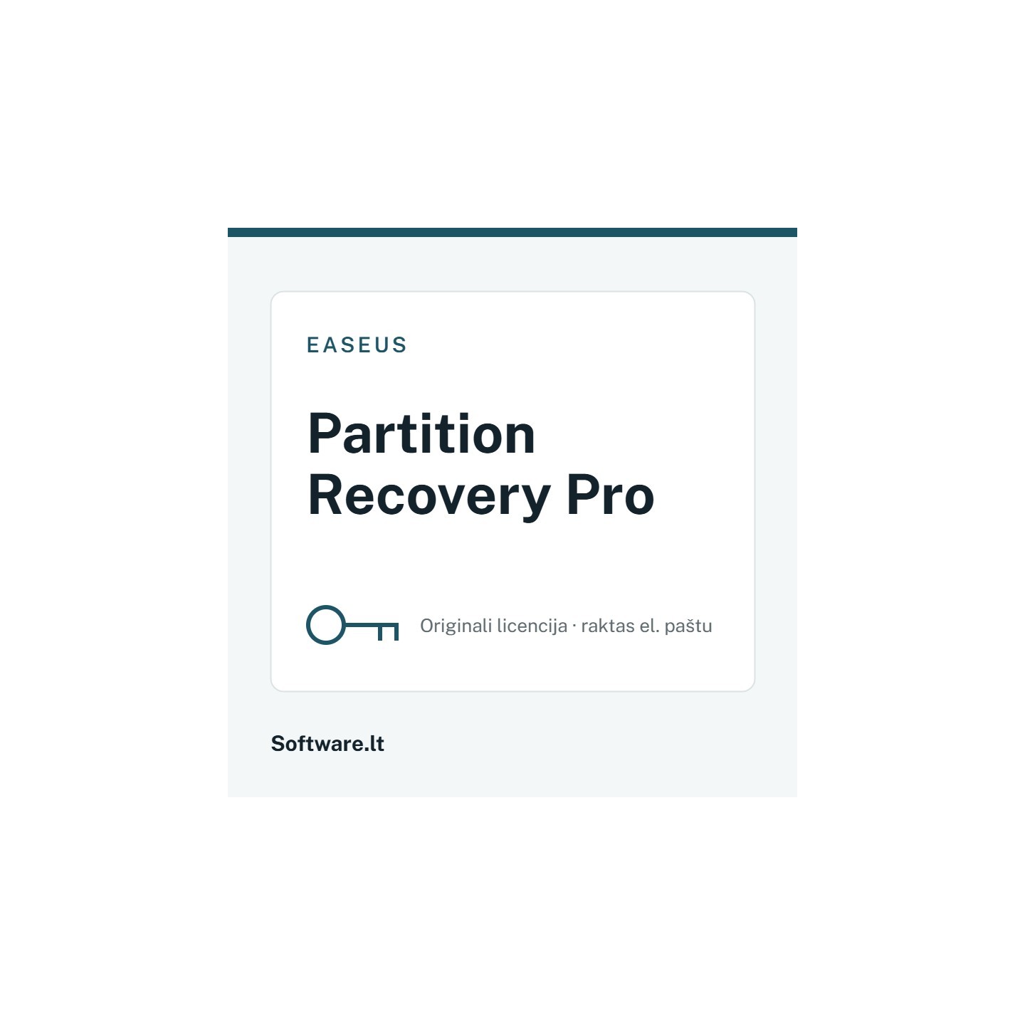 EaseUS Partition Recovery Pro – 1 datoram, 1 gads