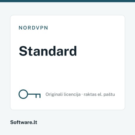 NordVPN Standard – 10 ierīcēm, 2 gadi