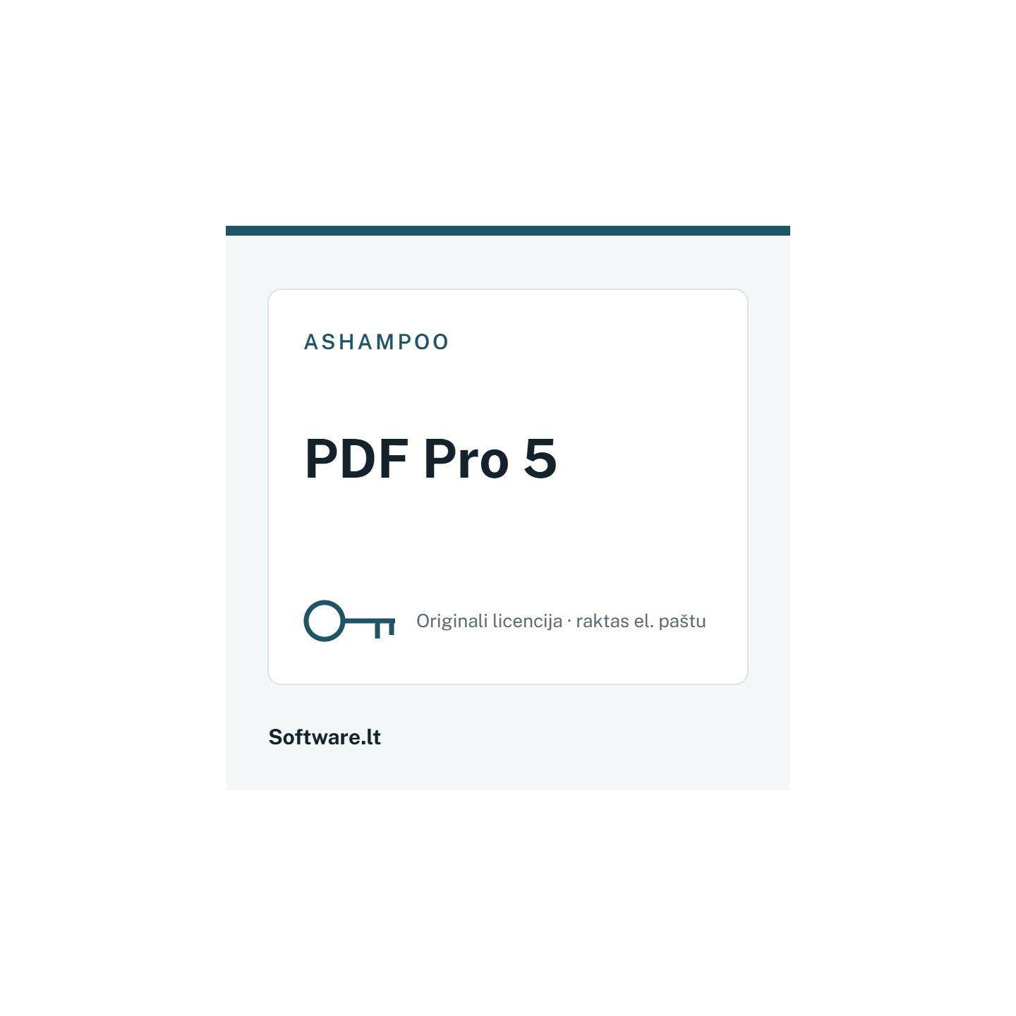Ashampoo PDF Pro 5 – 1 computer, Perpetual licence