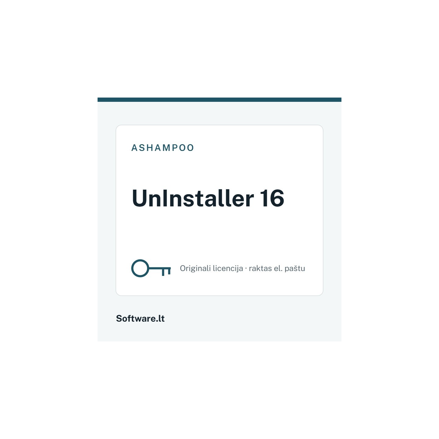 Ashampoo UnInstaller 16 – 1 datoram, Beztermiņa licence