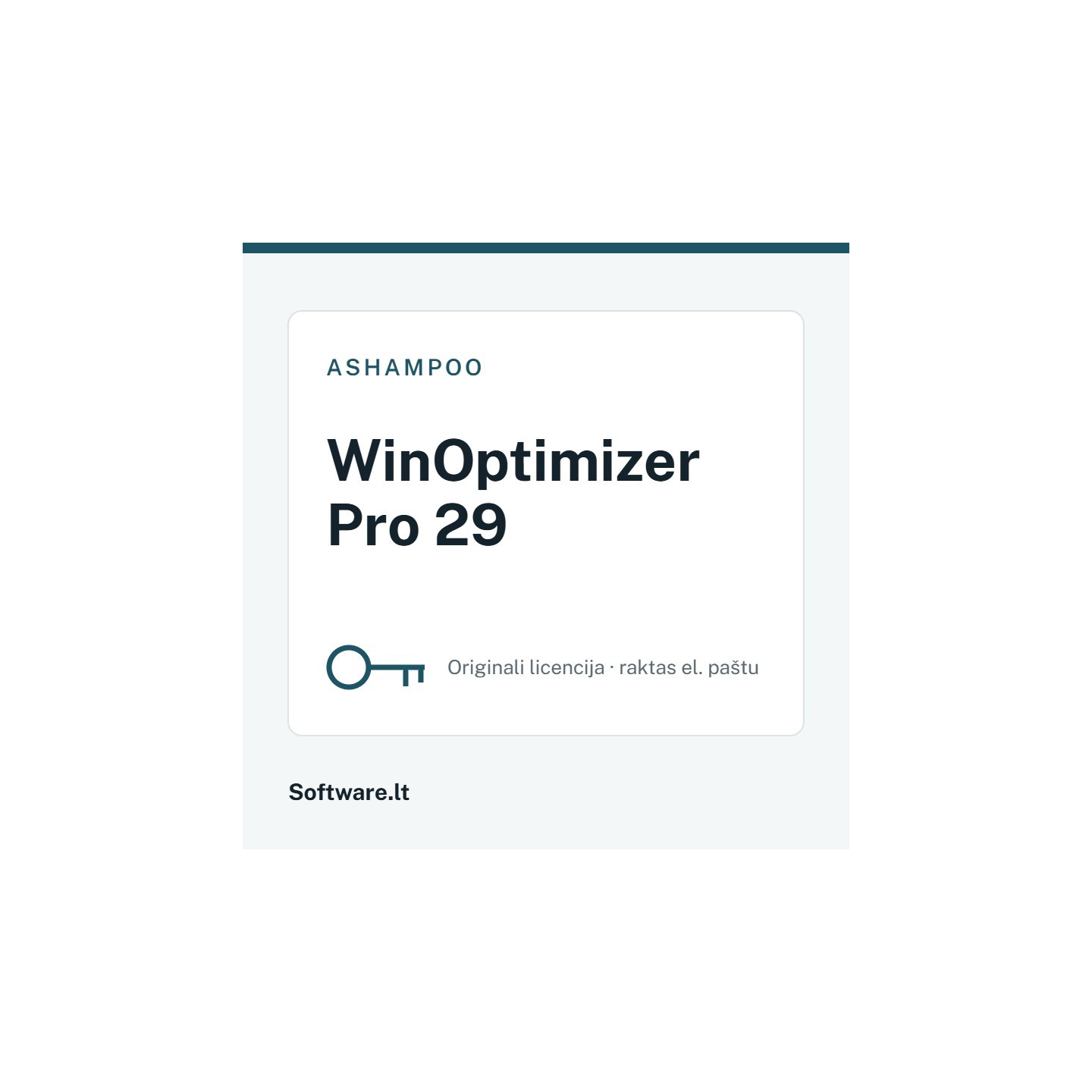 Ashampoo WinOptimizer Pro 29 – 1 computer, Perpetual licence