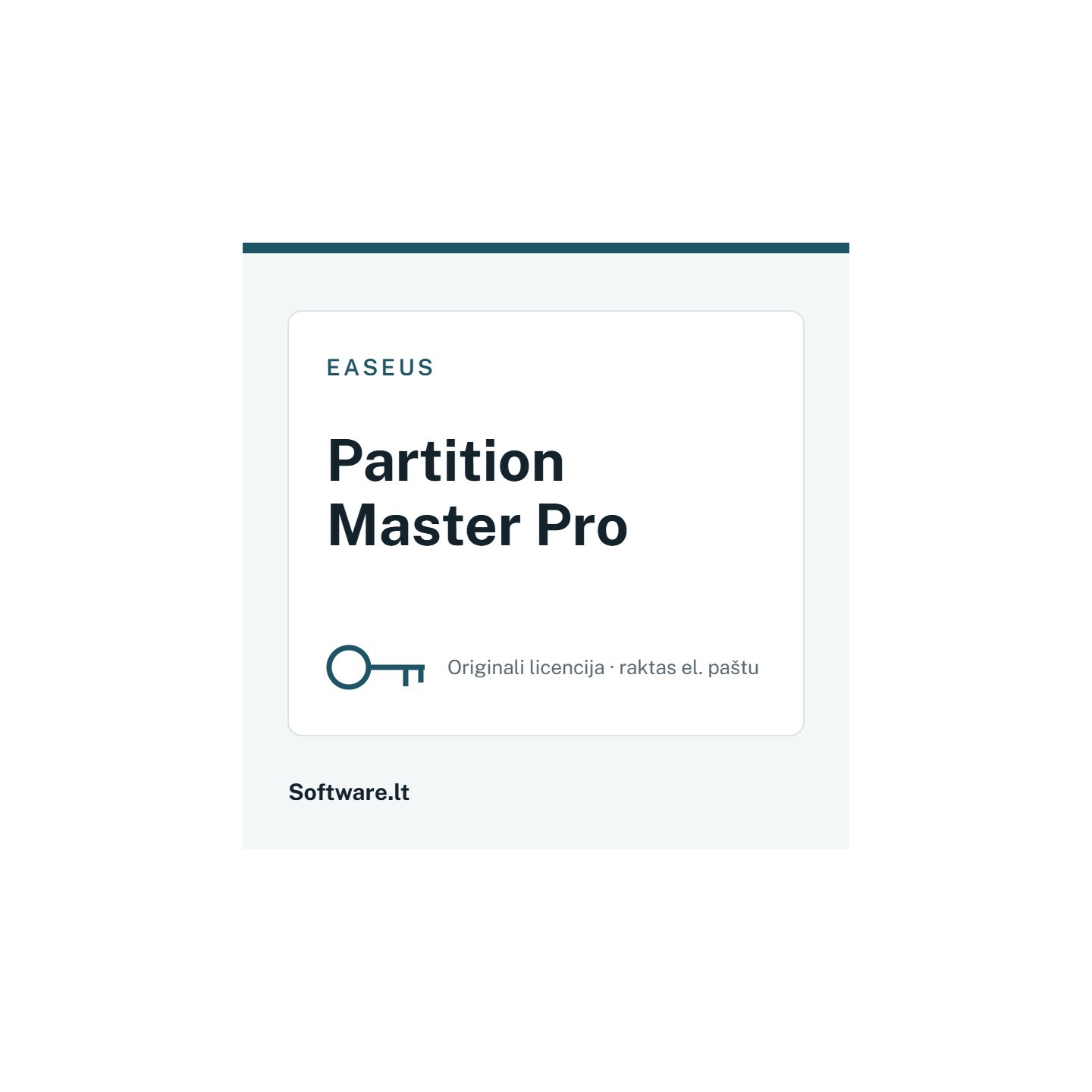 EaseUS Partition Master Pro – 2 datoriem, 1 gads