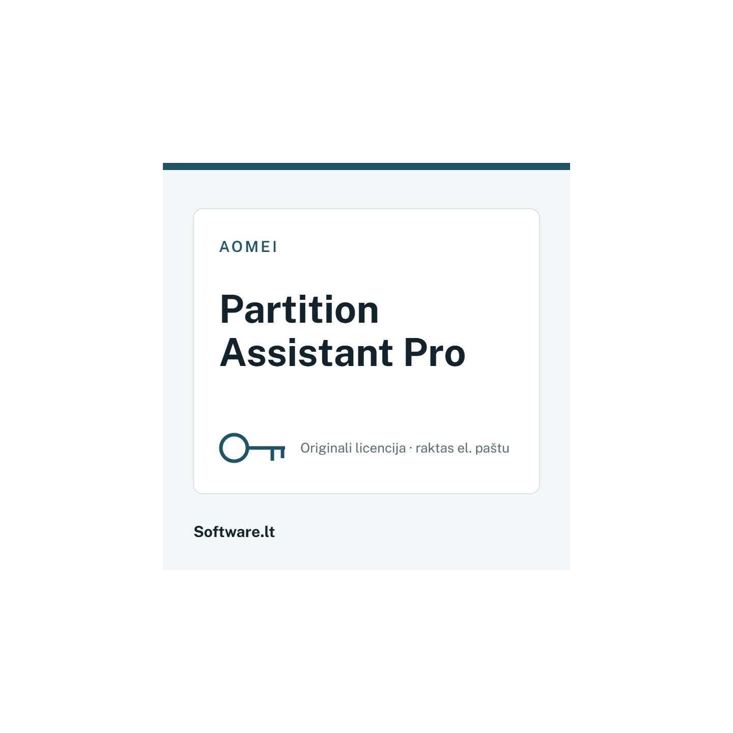AOMEI Partition Assistant Pro – 2 computers, 1 year