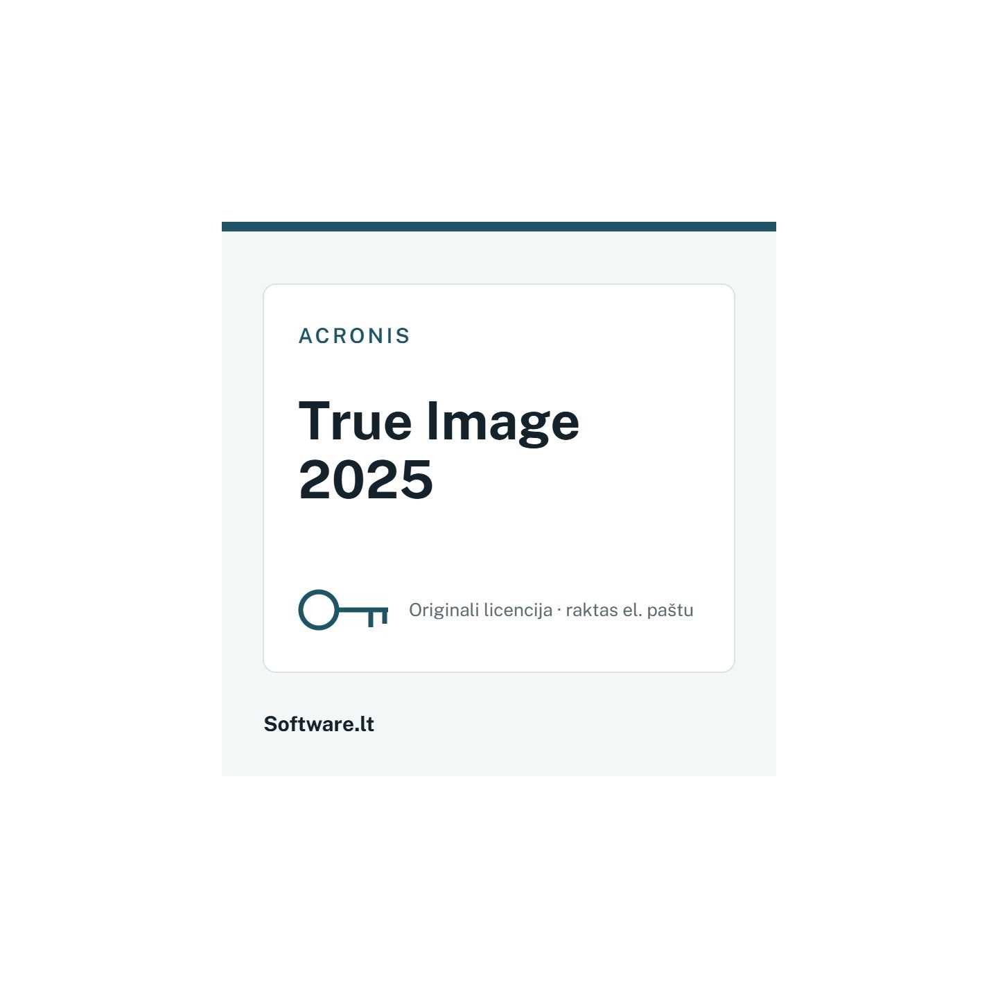 Acronis True Image 2025 – 1 ierīcei, Beztermiņa licence
