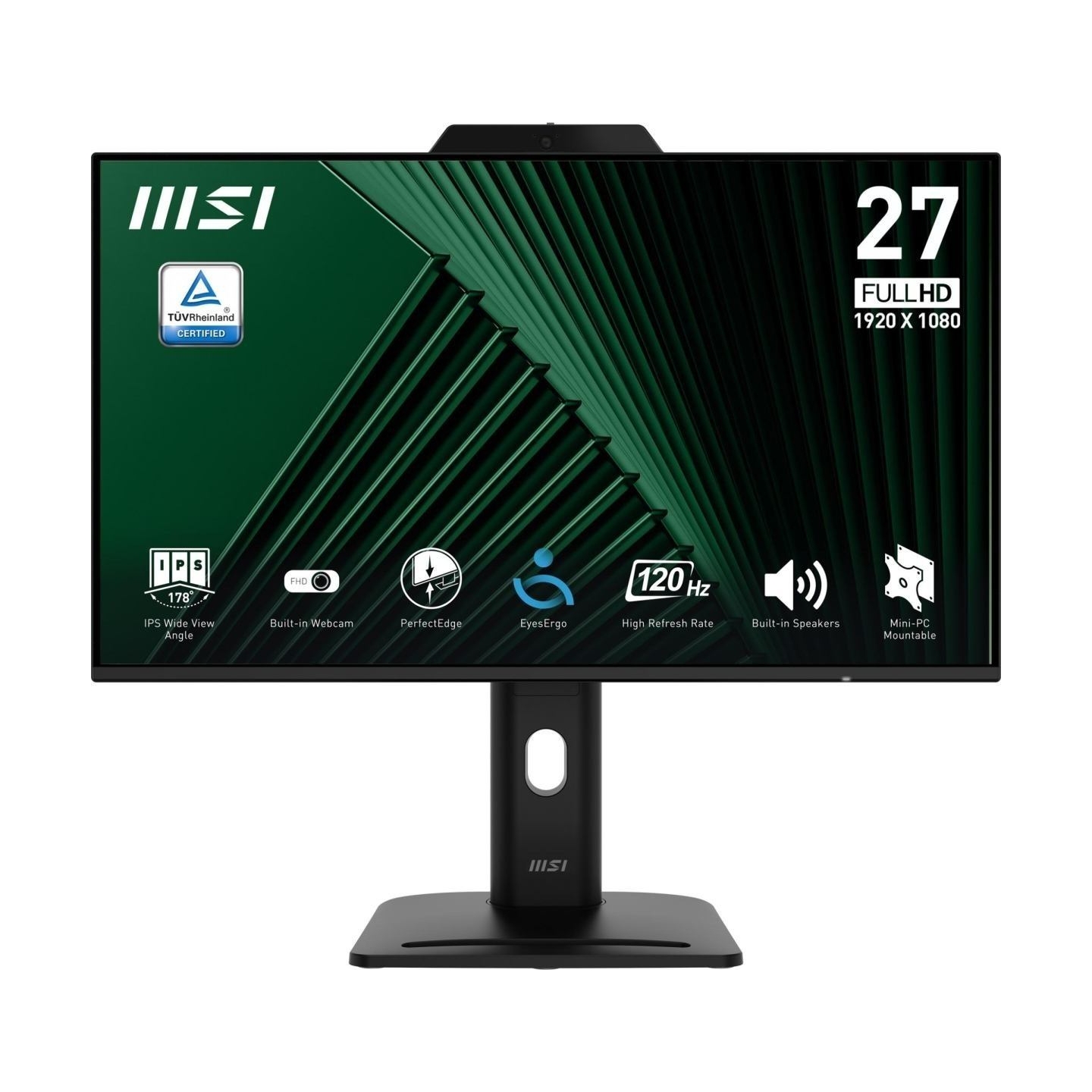 MSI LCD Monitor MSI PRO MP272PMG 27'' Business Panel IPS 1920x1080 16:9 120 Hz Speakers PROMP272PMG