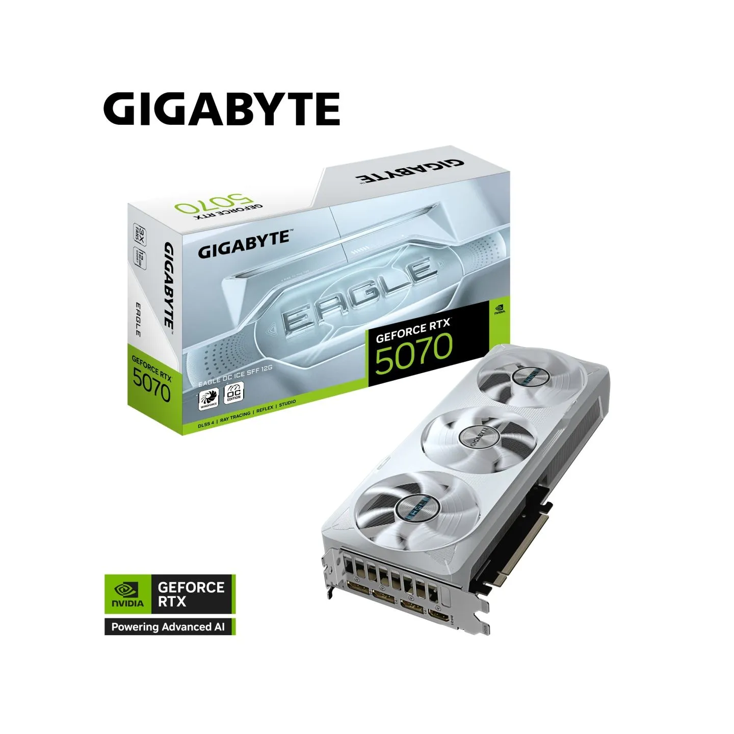 Gigabyte GeForce RTX 5070 EAGLE OC ICE