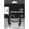 Gembird PP6U-0.5M/BK patchcord RJ45