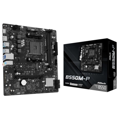 Asrock MB AMD B550 SAM4 MATX/B550M-P ASROCK