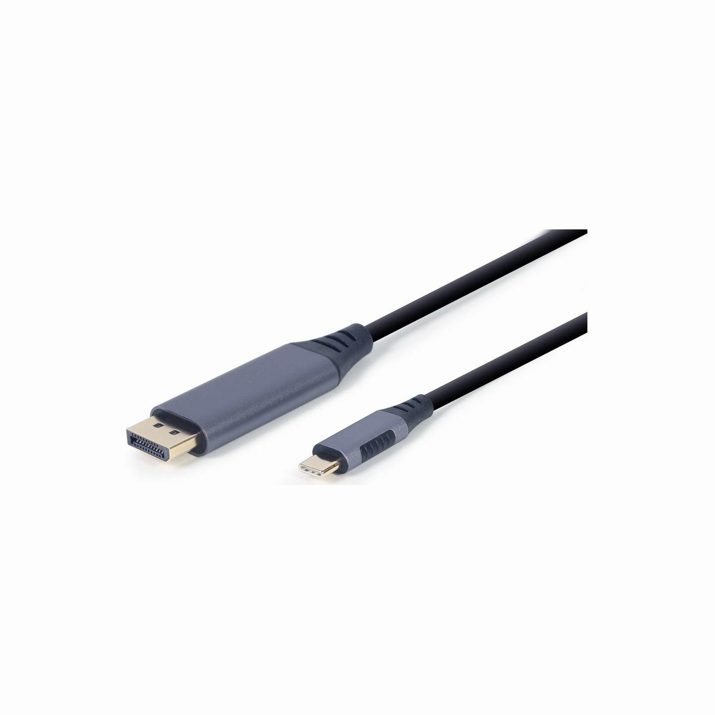 Gembird CABLE USB-C TO DP 1.8M/GREY CC-USB3C-DPF-01-6 GEMBIRD