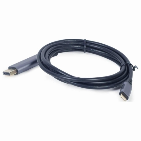 Gembird CABLE USB-C TO DP 1.8M/GREY CC-USB3C-DPF-01-6 GEMBIRD