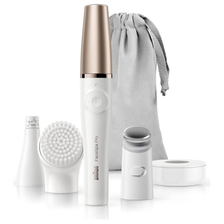 Braun | 3-in-1 Facial Epilation | FaceSpa Pro SE911 | Operating time (max) 90 min | Number of power levels 1 | Wet & Dry | White