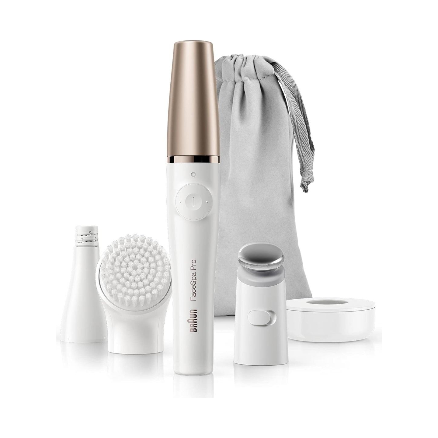 Braun | 3-in-1 Facial Epilation | FaceSpa Pro SE911 | Operating time (max) 90 min | Number of power levels 1 | Wet & Dry | White