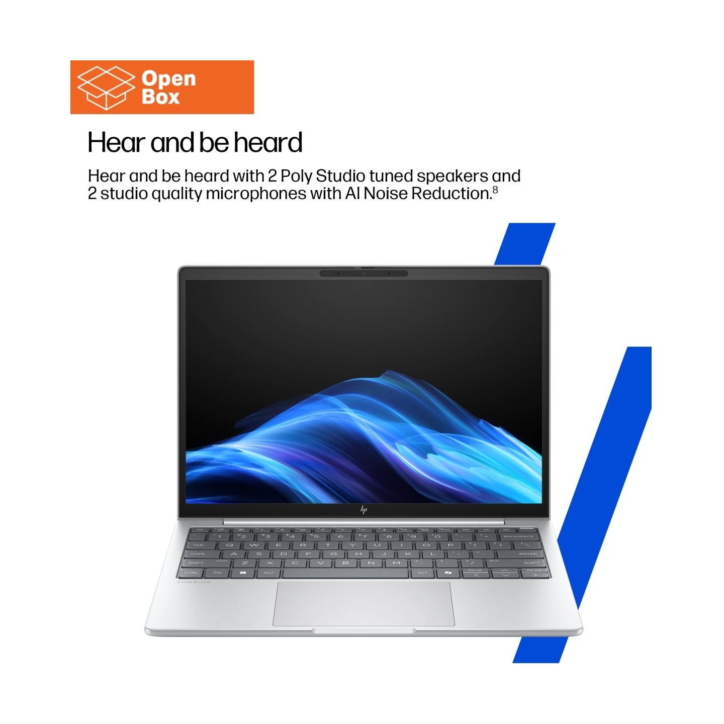 HP EliteBook 8 G1i 14 - OPENBOX - Ultra 5-225U, 24GB, 512GB SSD, 14 WUXGA Privacy AG, 5MP IR cam, WWAN-ready, Smartcard, FPR, US