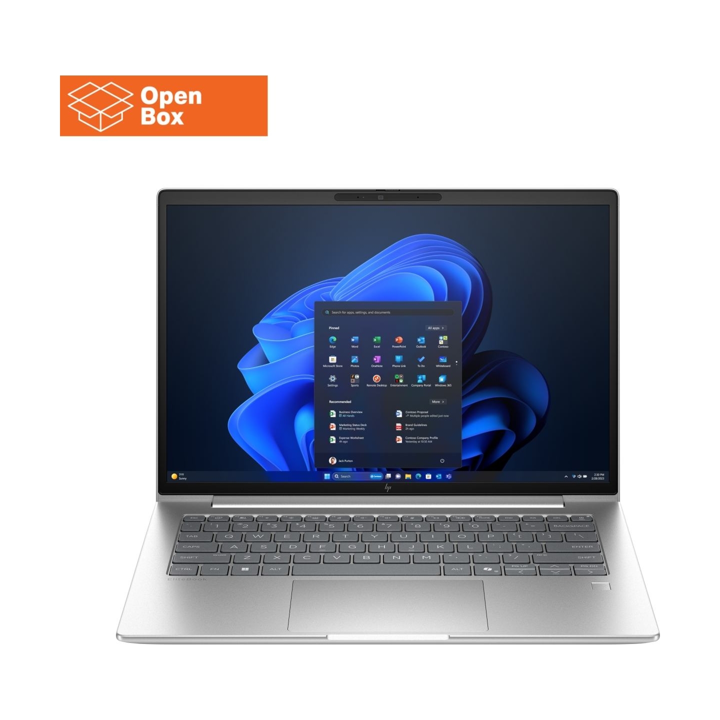 HP EliteBook 6 G1i 14 - OPENBOX - Ultra 5-225U, 16GB, 512GB SSD, 14 WUXGA 400-nit AG, 5MP IR cam, WWAN-ready, Smartcard, FPR, ES
