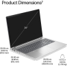 HP EliteBook 6 G2i 16 - Ultra 5-325, 32GB, 512GB SSD, 16 WUXGA 400-nit AG, 5MP IR cam, NO WWAN-readyness, Smartcard, FPR, US bac