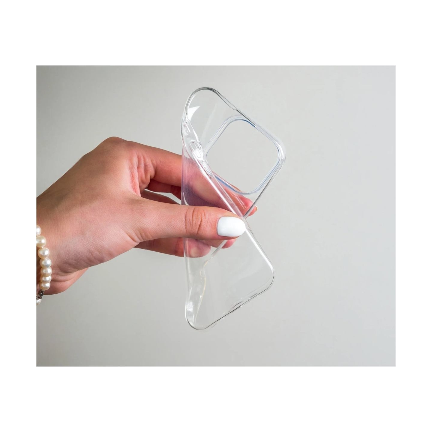 Fixed TPU gel cover Story AntiUV for Xiaomi 17T Pro, clear