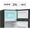 Manta MM545DBK Fridge 88L Black
