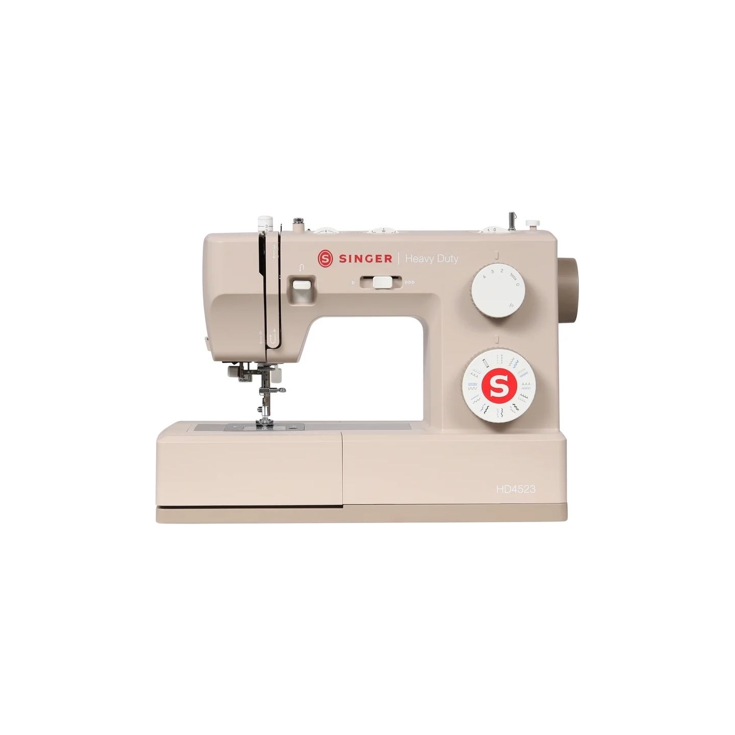 Singer Sewing Machine | 4523 Heavy Duty | Number of stitches 23 | Number of buttonholes 1 | Beige