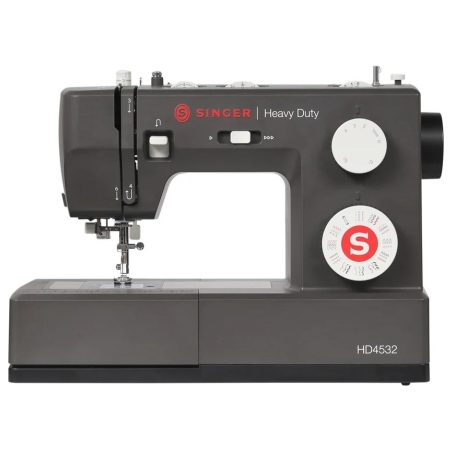 Singer Sewing Machine | 4532 Heavy Duty | Number of stitches 32 | Number of buttonholes 1 | Charcoal