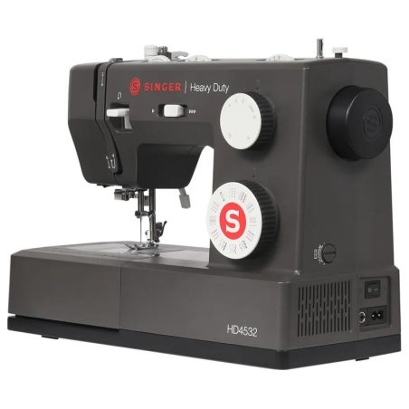 Singer Sewing Machine | 4532 Heavy Duty | Number of stitches 32 | Number of buttonholes 1 | Charcoal