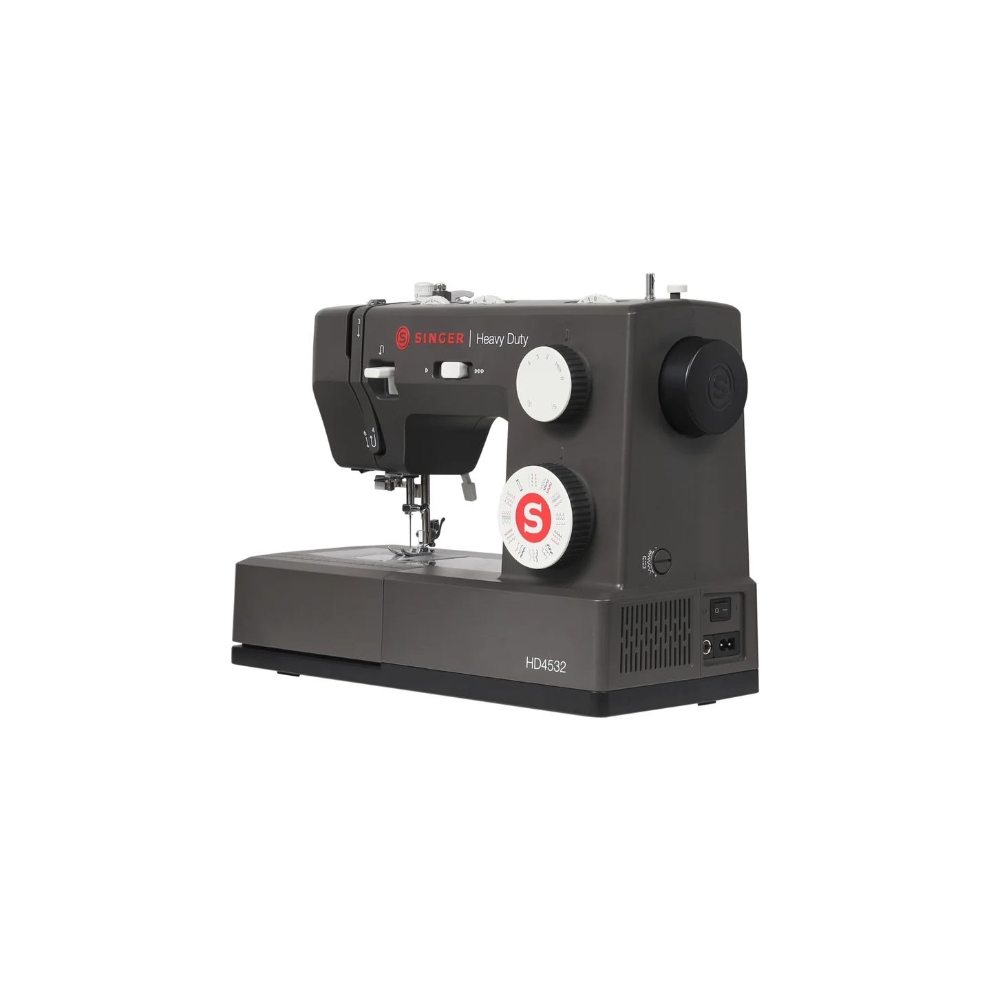 Singer Sewing Machine | 4532 Heavy Duty | Number of stitches 32 | Number of buttonholes 1 | Charcoal