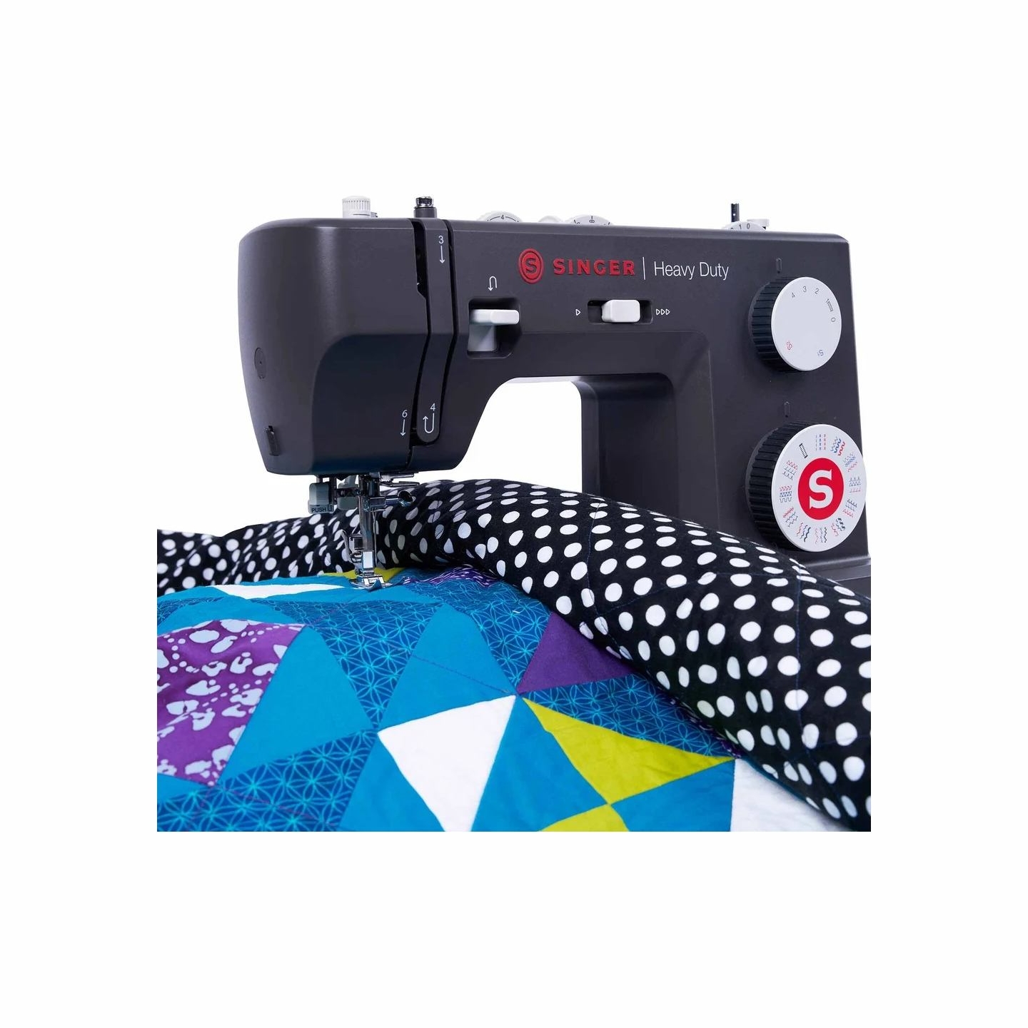 Singer Sewing Machine | 4532 Heavy Duty | Number of stitches 32 | Number of buttonholes 1 | Charcoal