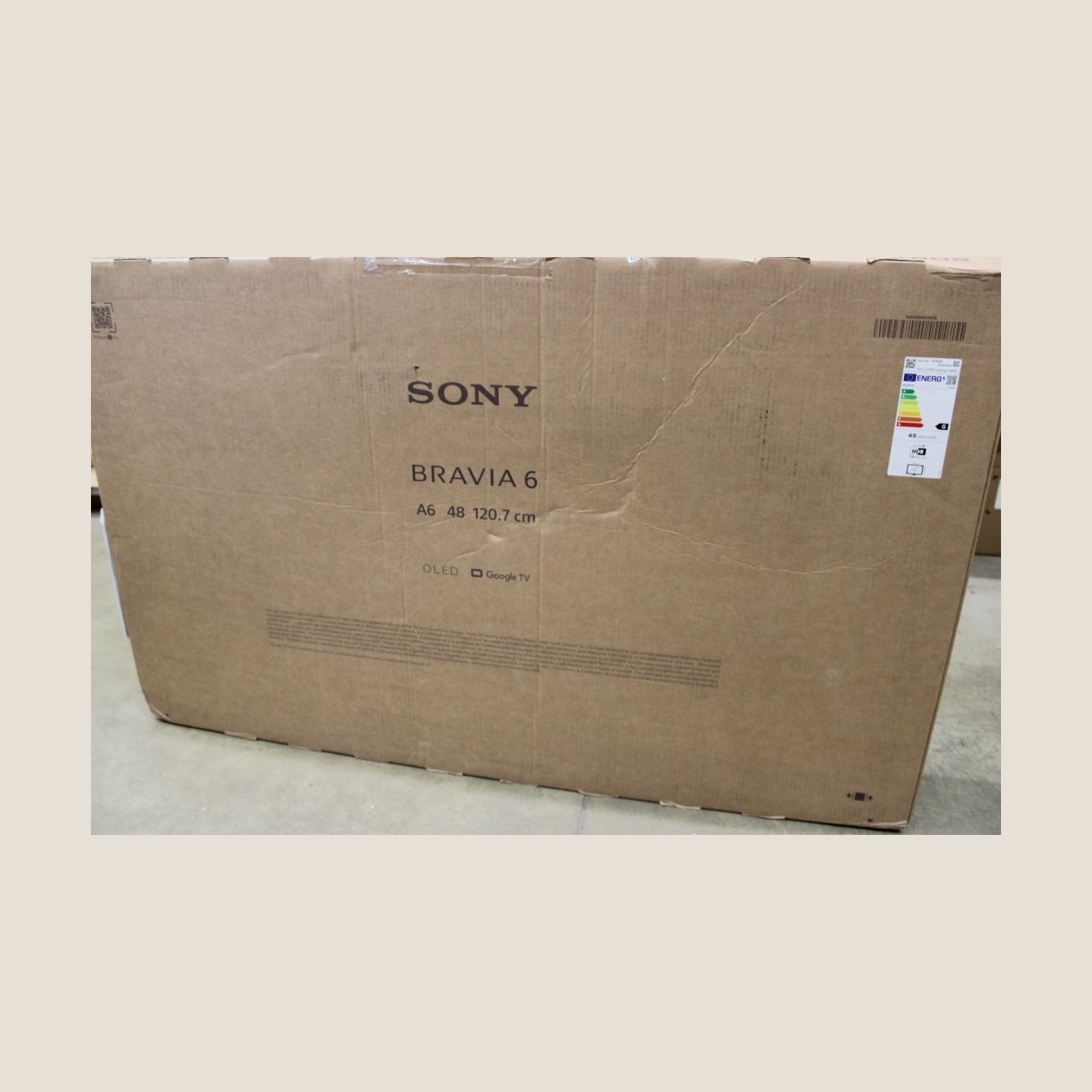 Sony K48A65PB Bravia 6 48" (121cm) 4K Ultra HD Google OLED TV |  | Sony 4K OLED TV | K48A65PB Bravia 6 | 48 | Smart TV | Google 