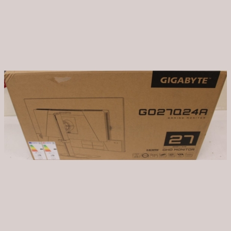 Gigabyte MONITOR 27" QHD GO27Q24A EK |  | Gigabyte GO27Q24A EK | 27 " | QD‑OLED | QHD | 240 Hz | 0.03 ms | 2560 x 1440 pixels | 