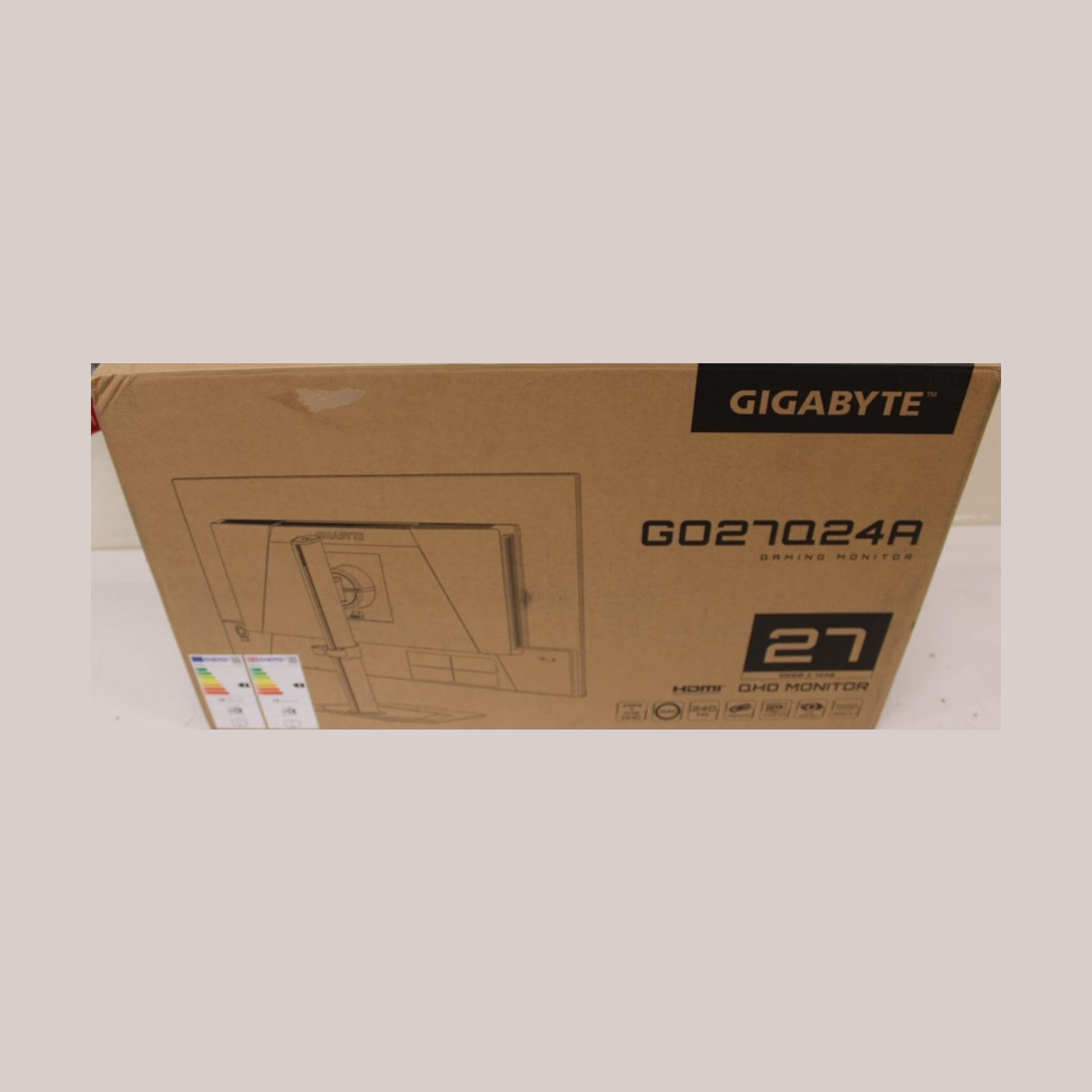 Gigabyte MONITOR 27" QHD GO27Q24A EK |  | Gigabyte GO27Q24A EK | 27 " | QD‑OLED | QHD | 240 Hz | 0.03 ms | 2560 x 1440 pixels | 