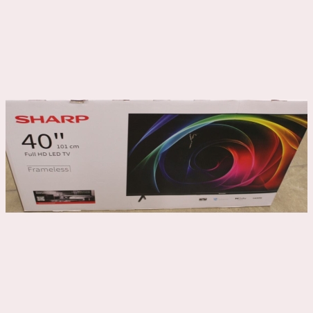 Sharp 40HA1205E 40" (101cm) Full HD TV | Sharp 40HA1205E | 40 | FHD | Black | DAMAGED PACKAGING, SCRATCHED