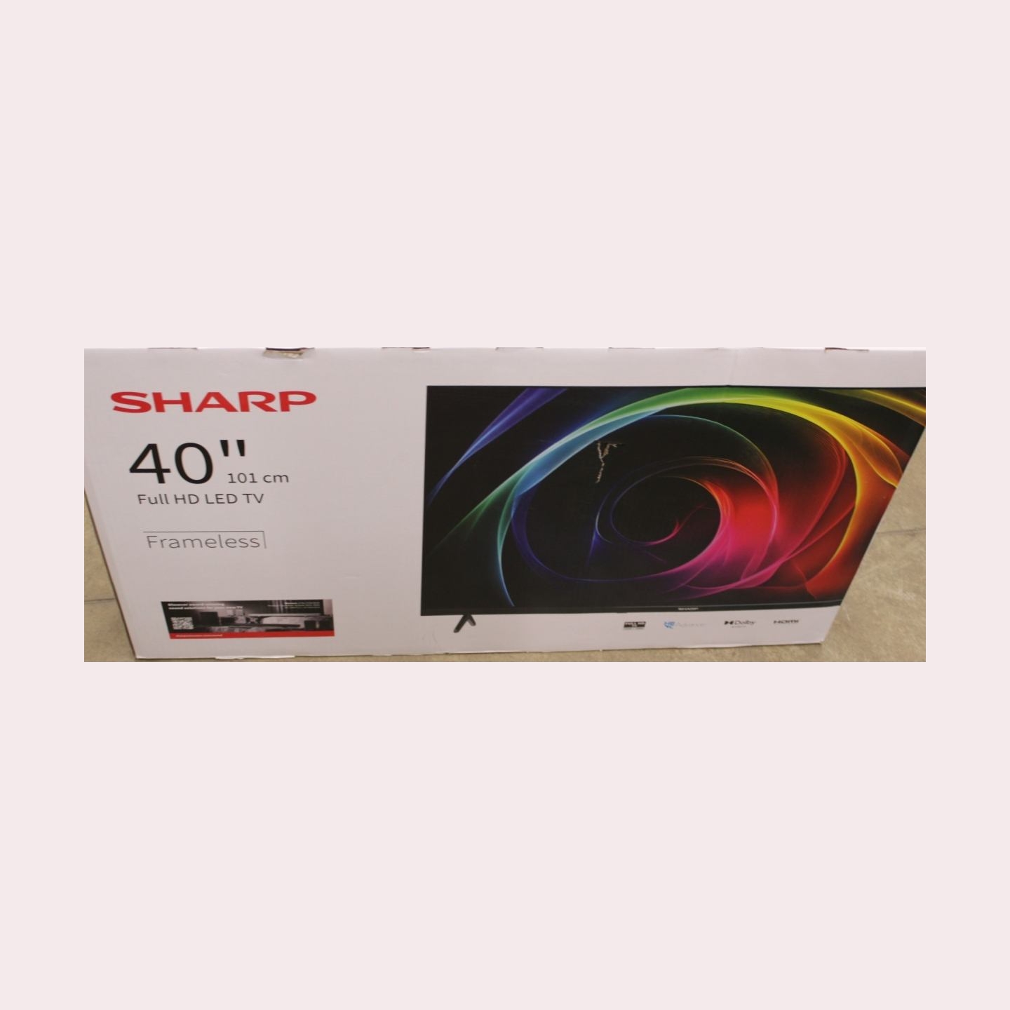 Sharp 40HA1205E 40" (101cm) Full HD TV | Sharp 40HA1205E | 40 | FHD | Black | DAMAGED PACKAGING, SCRATCHED