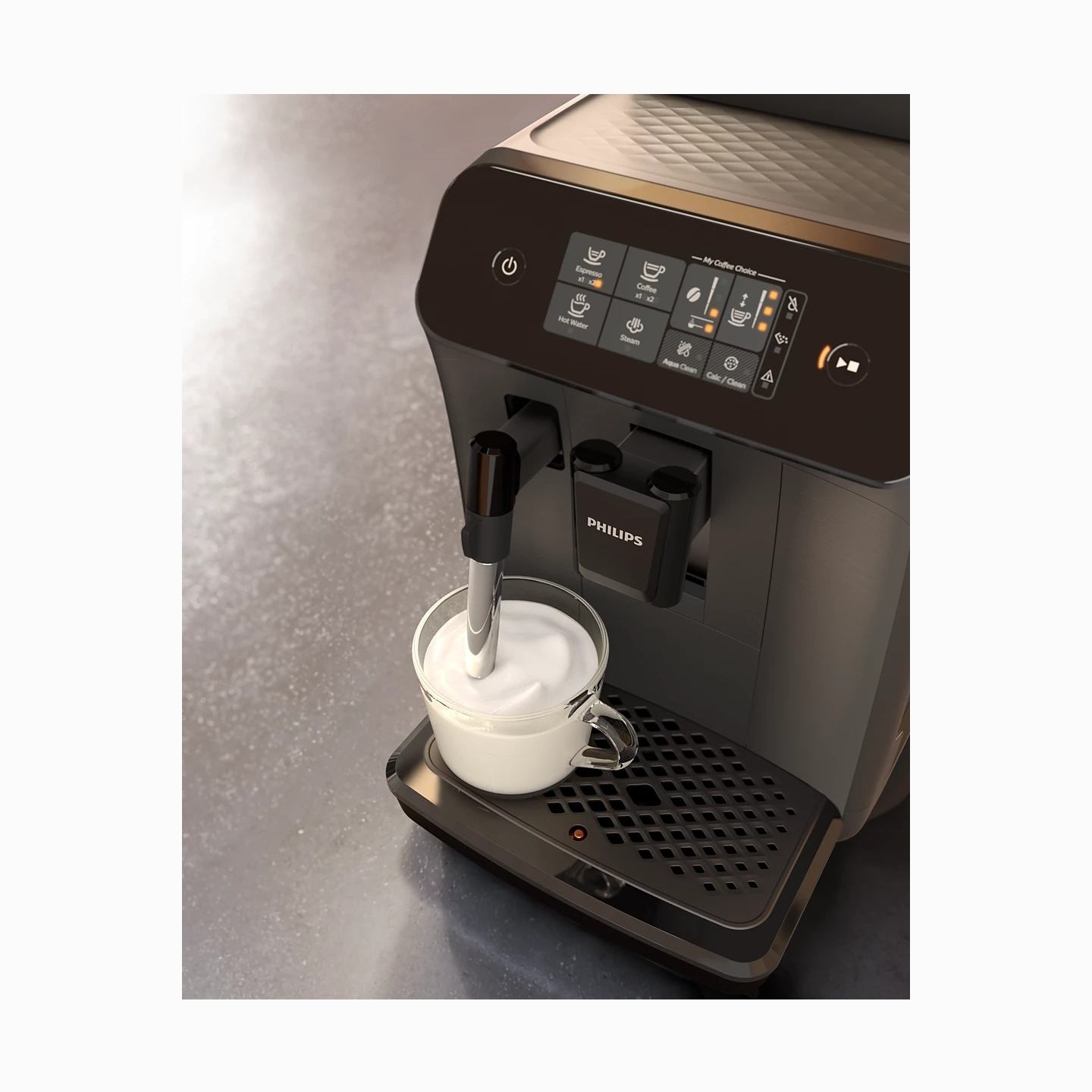 Philips Coffee Maker | EP0824/00 | Pump pressure 15 bar | Built-in milk frother | Fully Automatic | 1500 W | Black