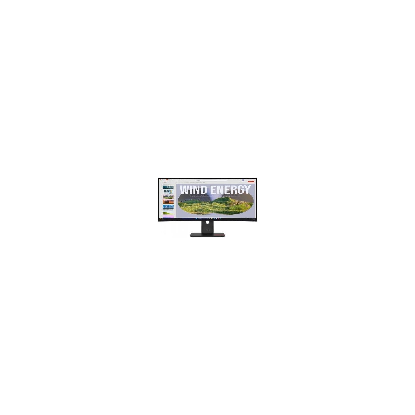 Lenovo 34" T34WD-40 CURVED WQHD 21:9 VA 120HZ HDMI/DP/USB-C(100W)/RJ45