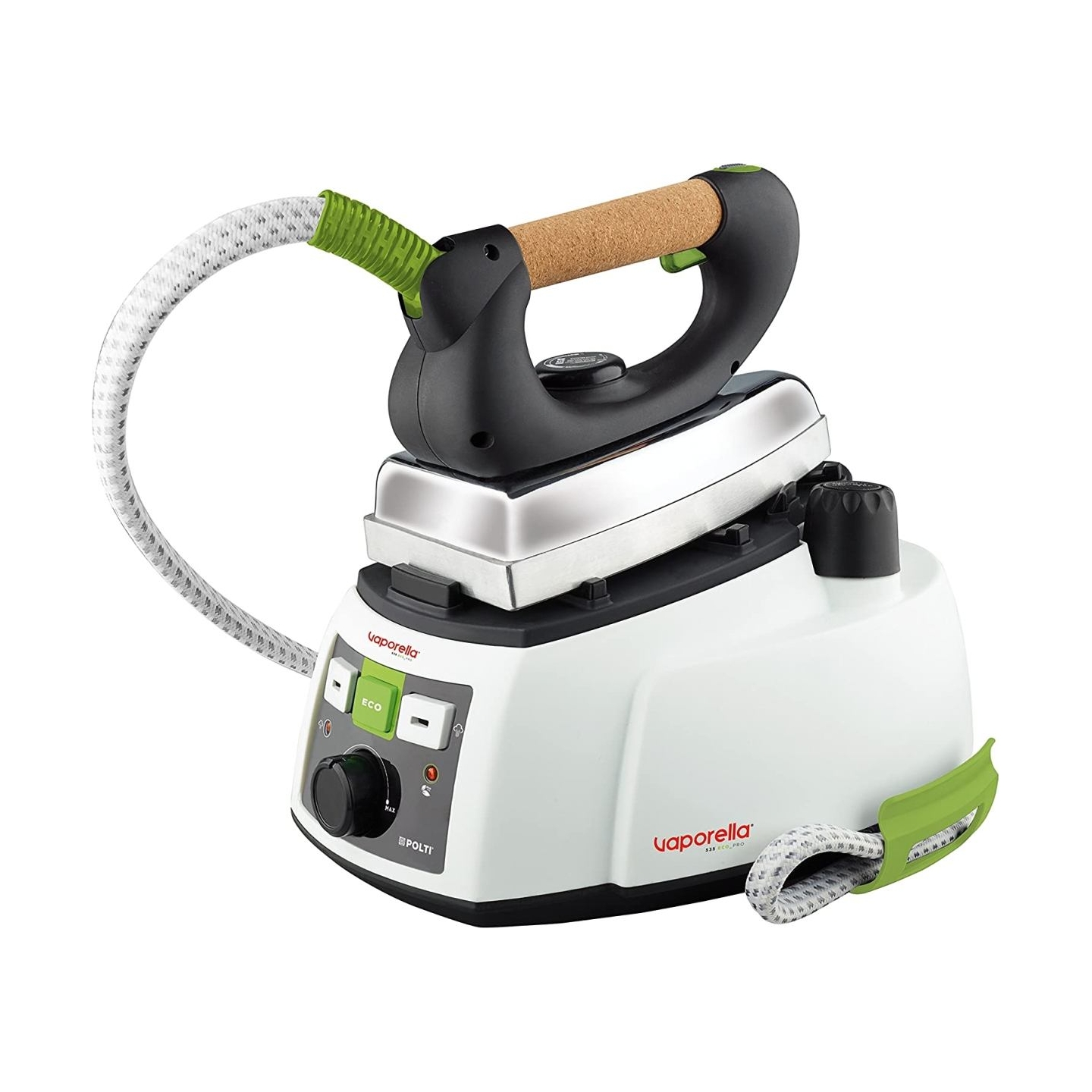 Polti | PLEU0188 Vaporella 535 Eco Pro | Steam generator iron with boiler | 0.9 L | 4 bar | 1750 W | Water tank capacity  ml | W