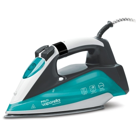 Polti Iron PLEU0253 Vaporella Quick & Slide QS220 Steam Iron 2400 W Water tank capacity 350 ml Continuous steam 40 g/min White/B