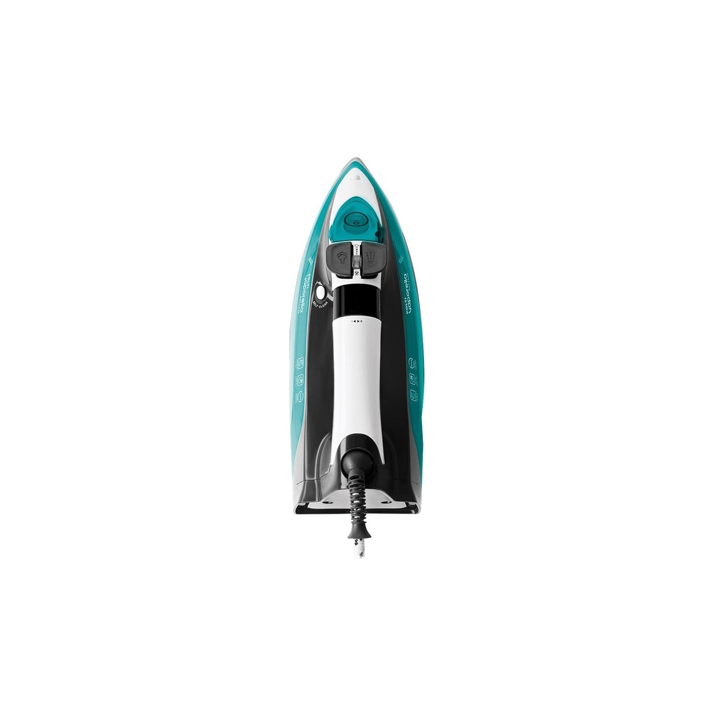 Polti Iron PLEU0253 Vaporella Quick & Slide QS220 Steam Iron 2400 W Water tank capacity 350 ml Continuous steam 40 g/min White/B