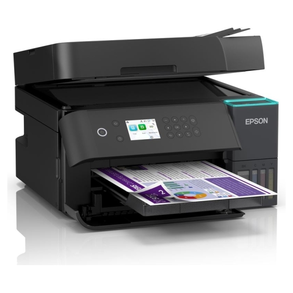 Epson | Multifunctional printer | EcoTank L6370 | Inkjet | Colour | A4 | Wi-Fi | Black