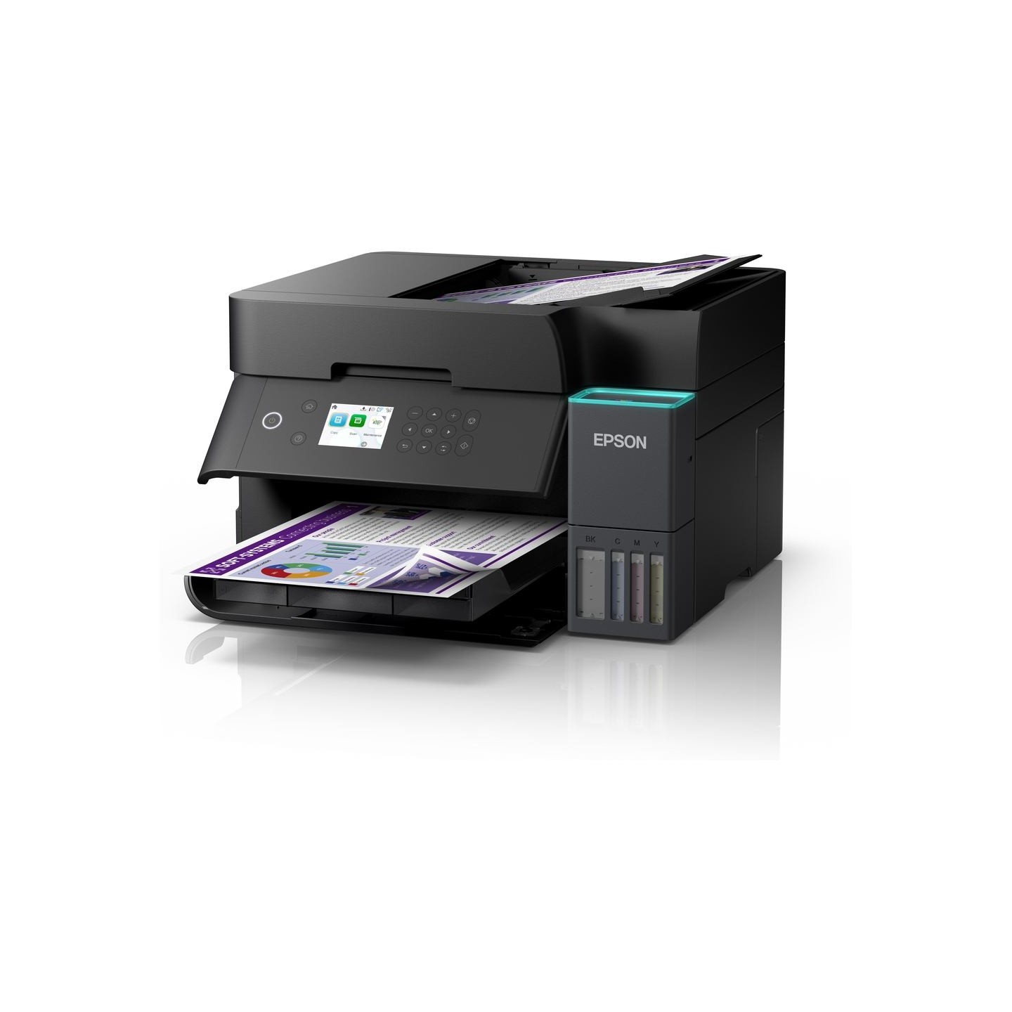 Epson | Multifunctional printer | EcoTank L6370 | Inkjet | Colour | A4 | Wi-Fi | Black
