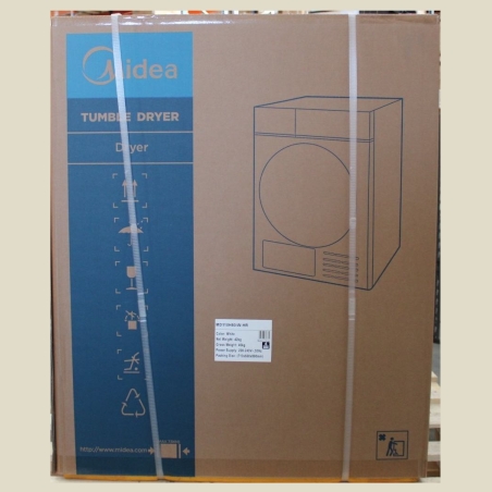 Midea | Midea Dryer Machine | MD110H80/W-HR | Energy efficiency class E | Front loading | 8 kg | Heat pump | LED | Depth 60 cm |