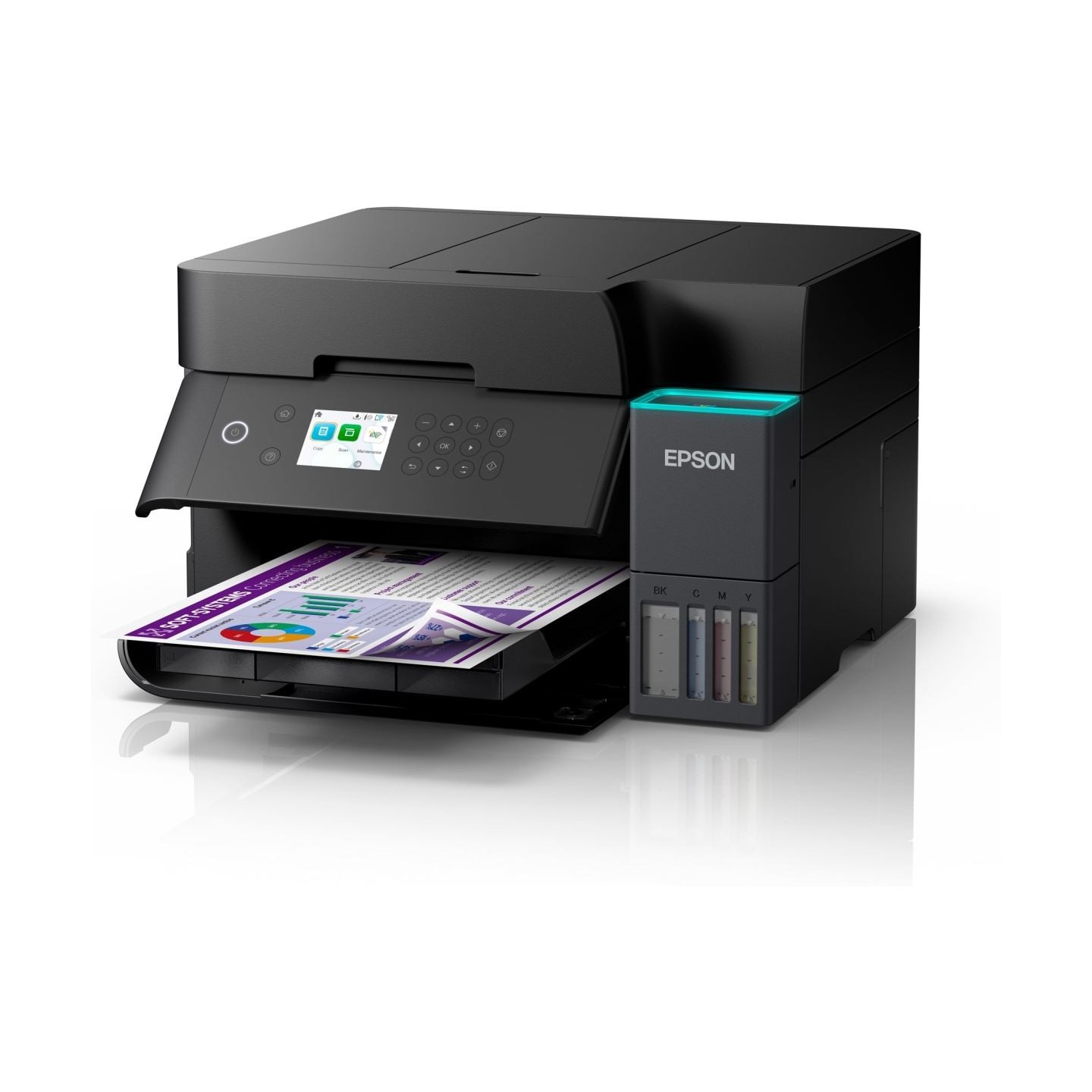 Epson | Multifunctional printer | EcoTank L6370 | Inkjet | Colour | A4 | Wi-Fi | Black