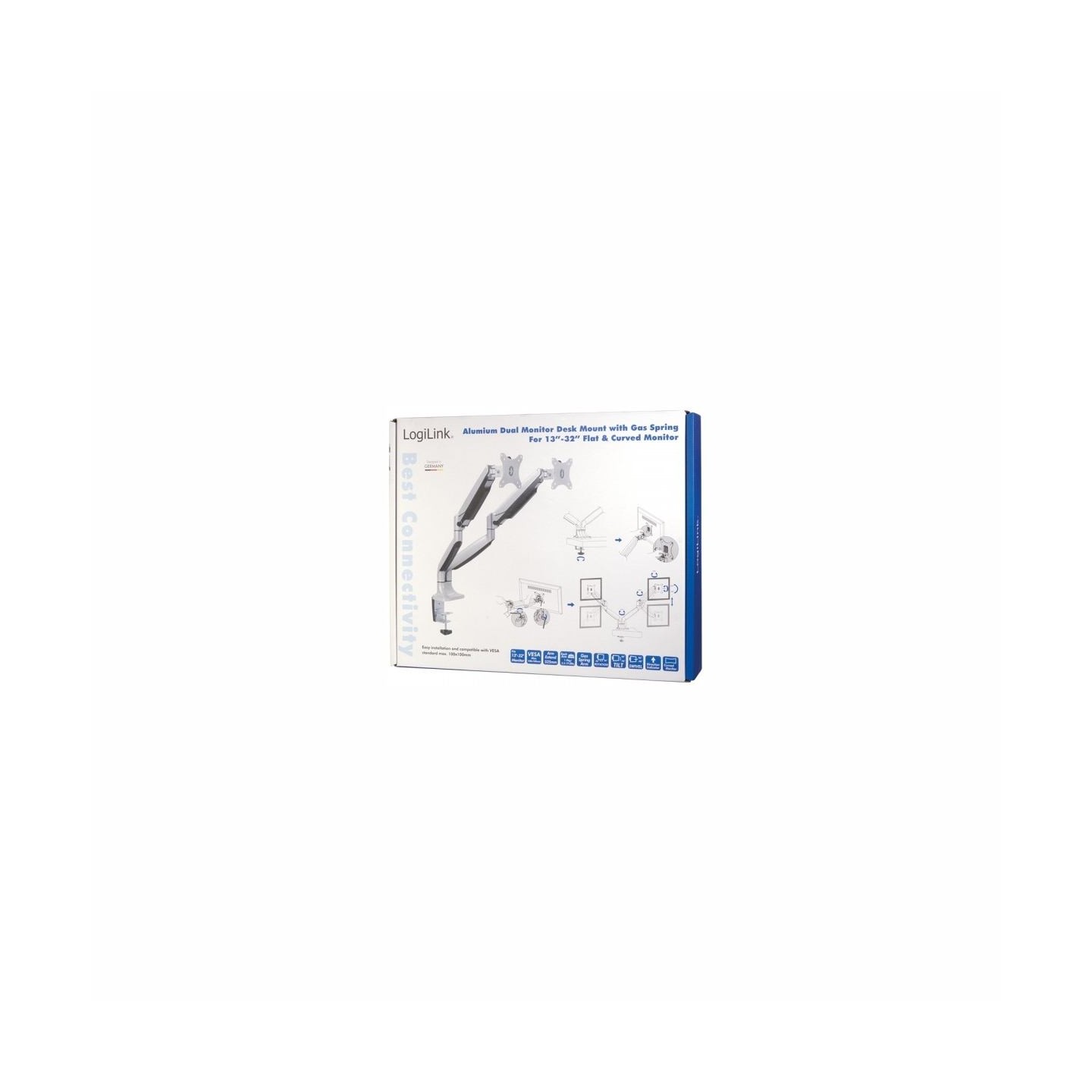 Logilink BP0043 - Dual alumium mount