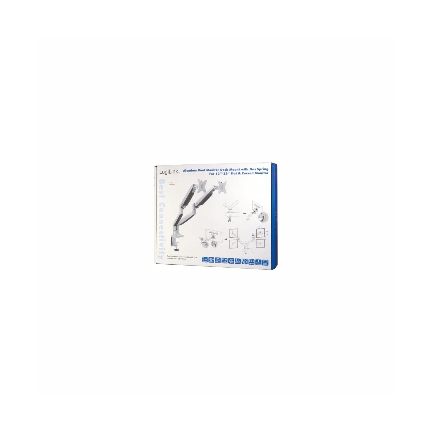Logilink BP0043 - Dual alumium mount