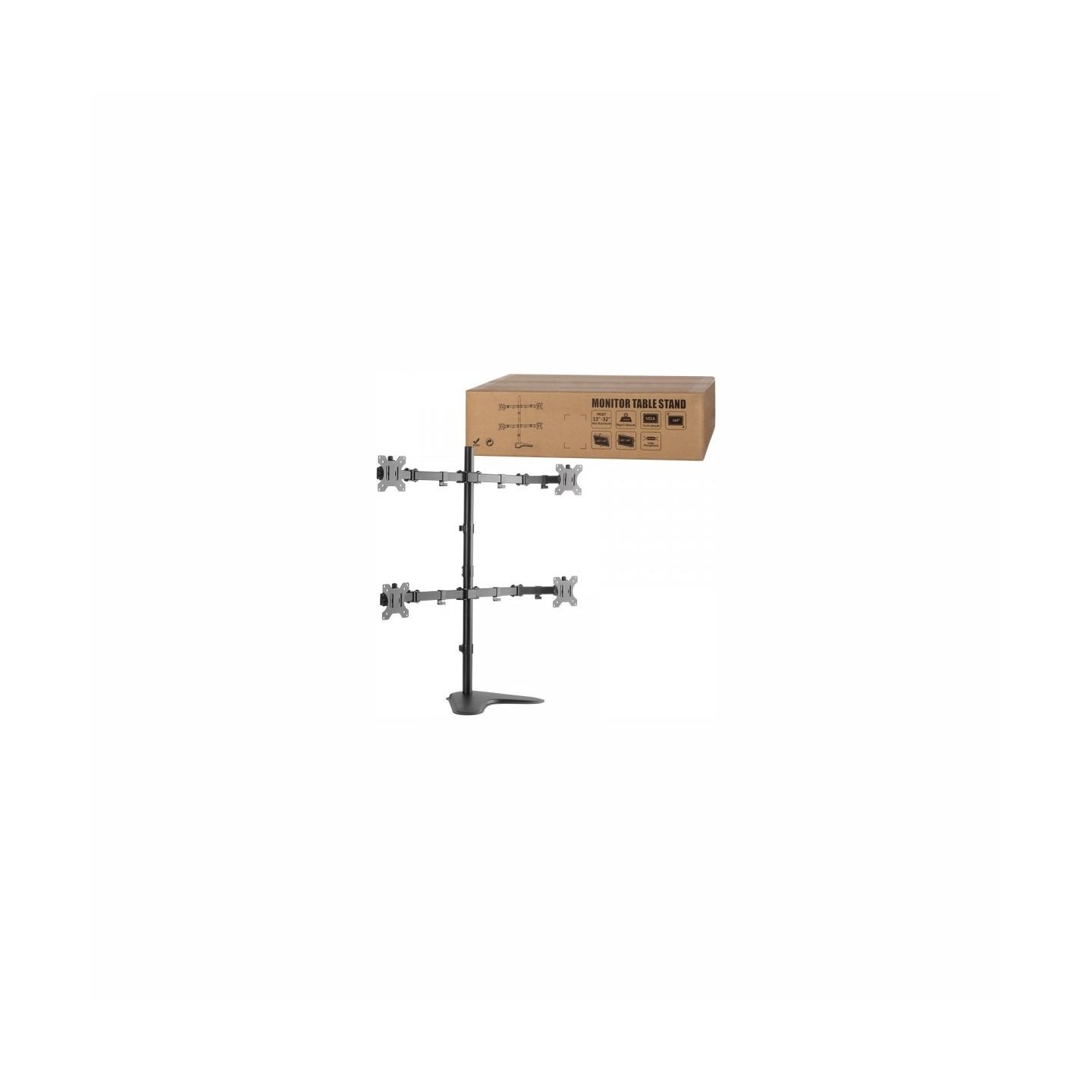 Logilink BP0046 Quad monitor desk stand