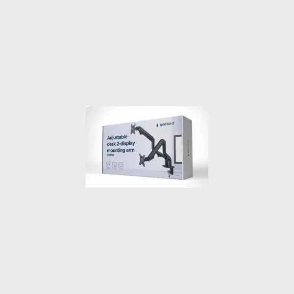 Gembird Adjustable desk 2-display
