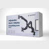 Gembird Adjustable desk 2-display