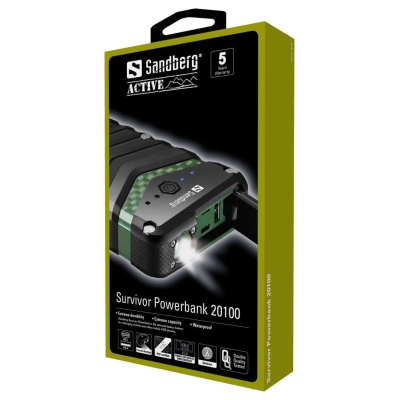 Sandberg Survivor Powerbank 20100