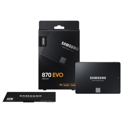 Samsung HDSSD 2.5 (Sata) 500GB Samsung 870 EVO Basic / MZ-77E500B/EU