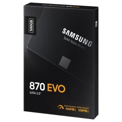 Samsung HDSSD 2.5 (Sata) 500GB Samsung 870 EVO Basic / MZ-77E500B/EU