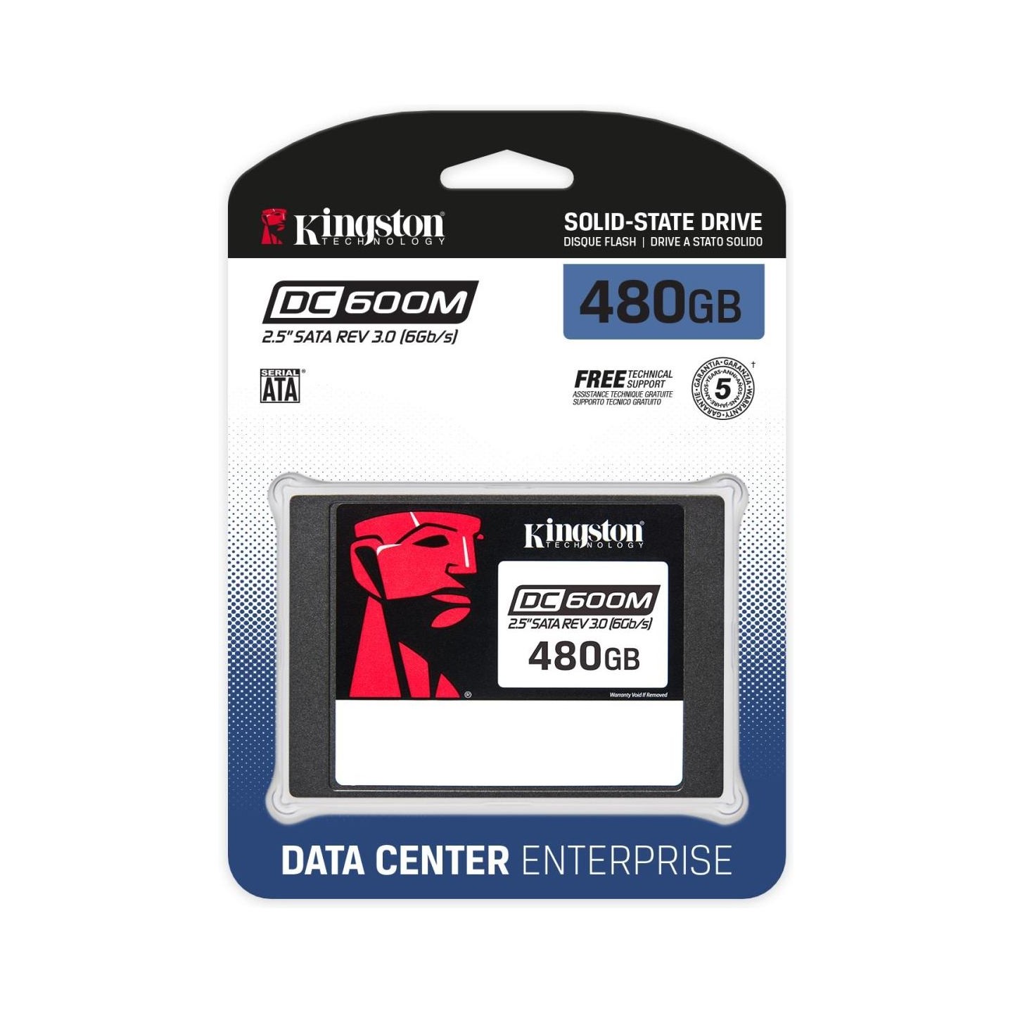 Kingston 480GB DC600M 2.5inch SATA3 SSD